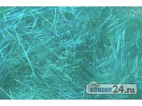 Люрекс голографический, толщина 0,3 мм., цвет бирюзовый  